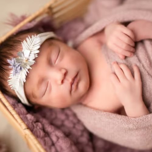 Bebé en página de contacto fotógrafa en Horta Nord